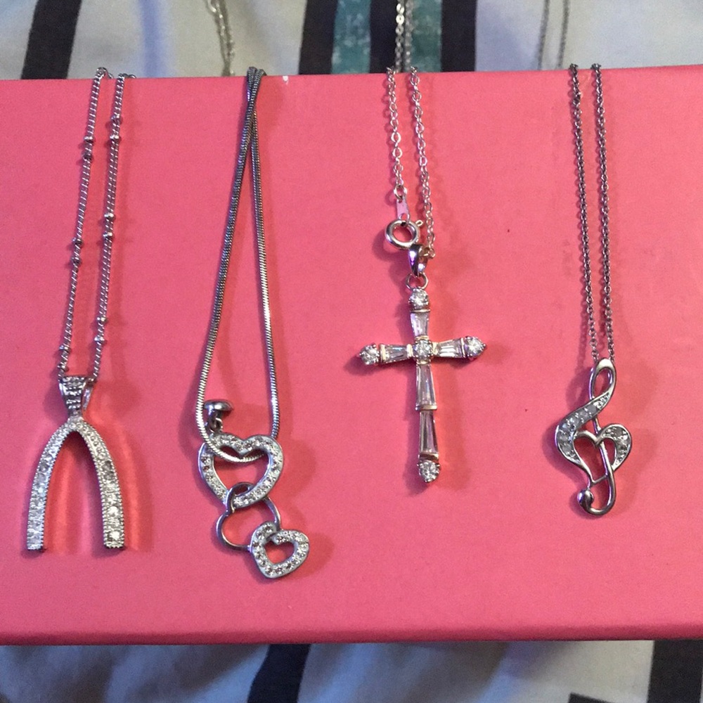 multiple necklaces